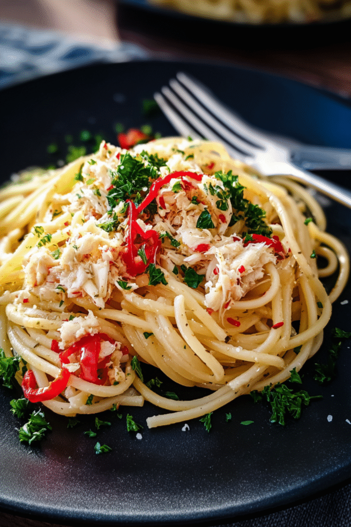 Gordon Ramsay Crab linguine Recipe
