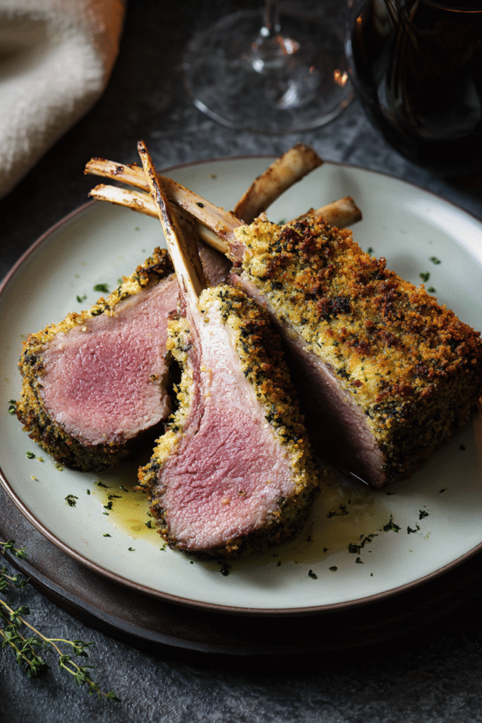 Gordon Ramsay Herb Crusted Lamb Rack Recipe