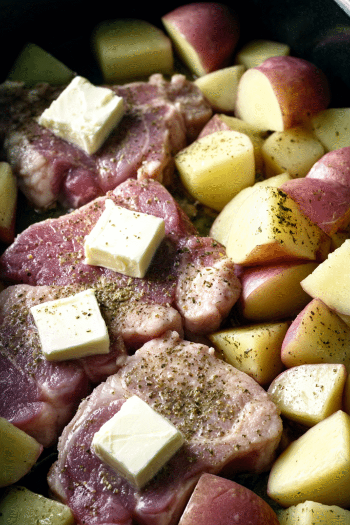 Gordon Ramsay Crockpot Ranch Pork Chops And Potatoes Recipe