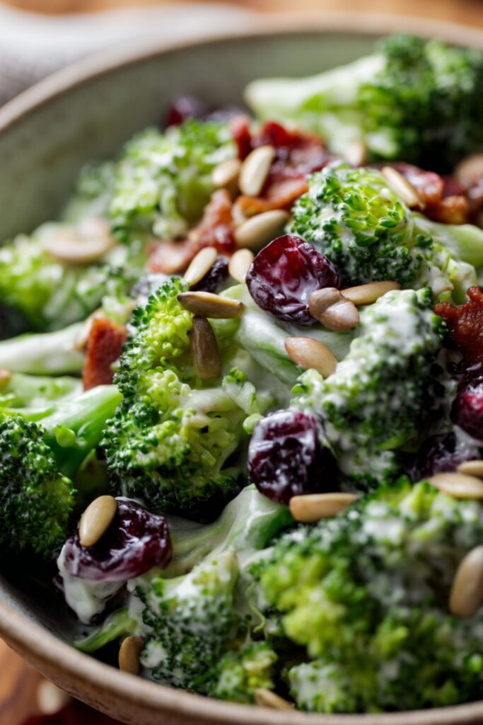Gordon Ramsay Broccoli Salad with Bacon & Cranberries Recipe