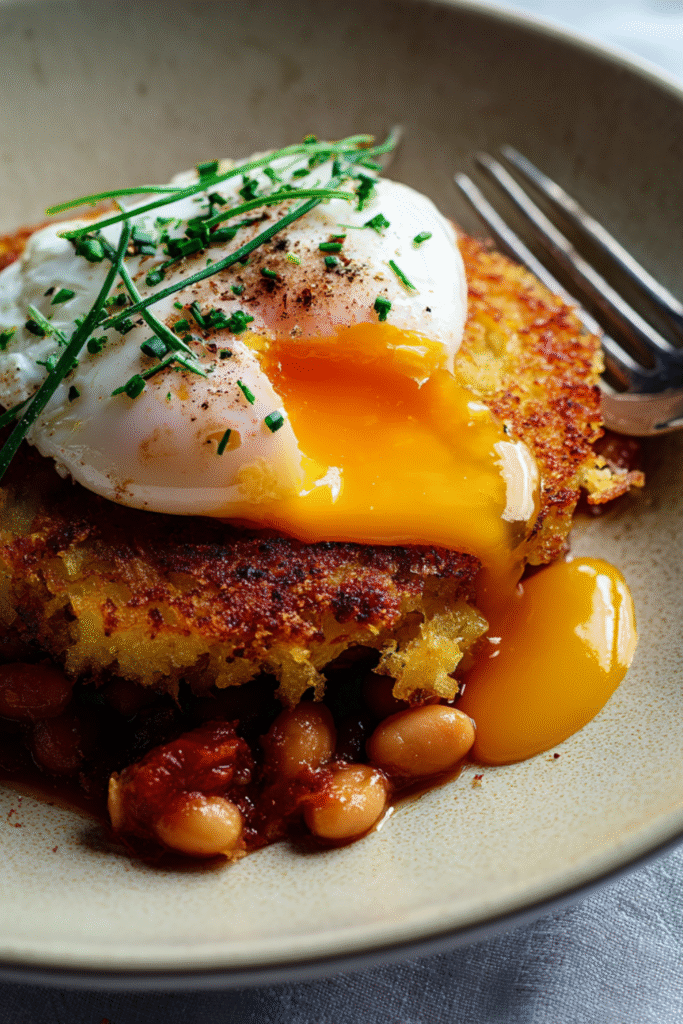 Gordon Ramsay’s Beans & Potato Cakes Recipe