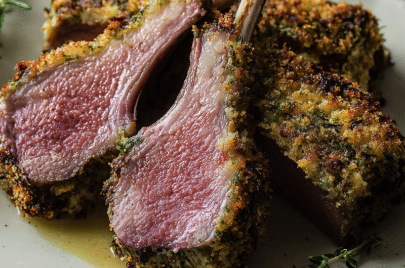 Gordon Ramsay Herb Crusted Lamb Rack Recipe