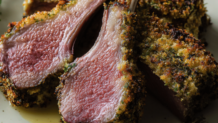 Gordon Ramsay Herb Crusted Lamb Rack Recipe
