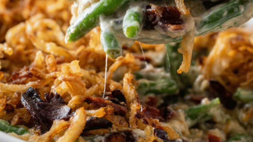 Gordon Ramsay Green Beans Casserole With Bacon Recipe