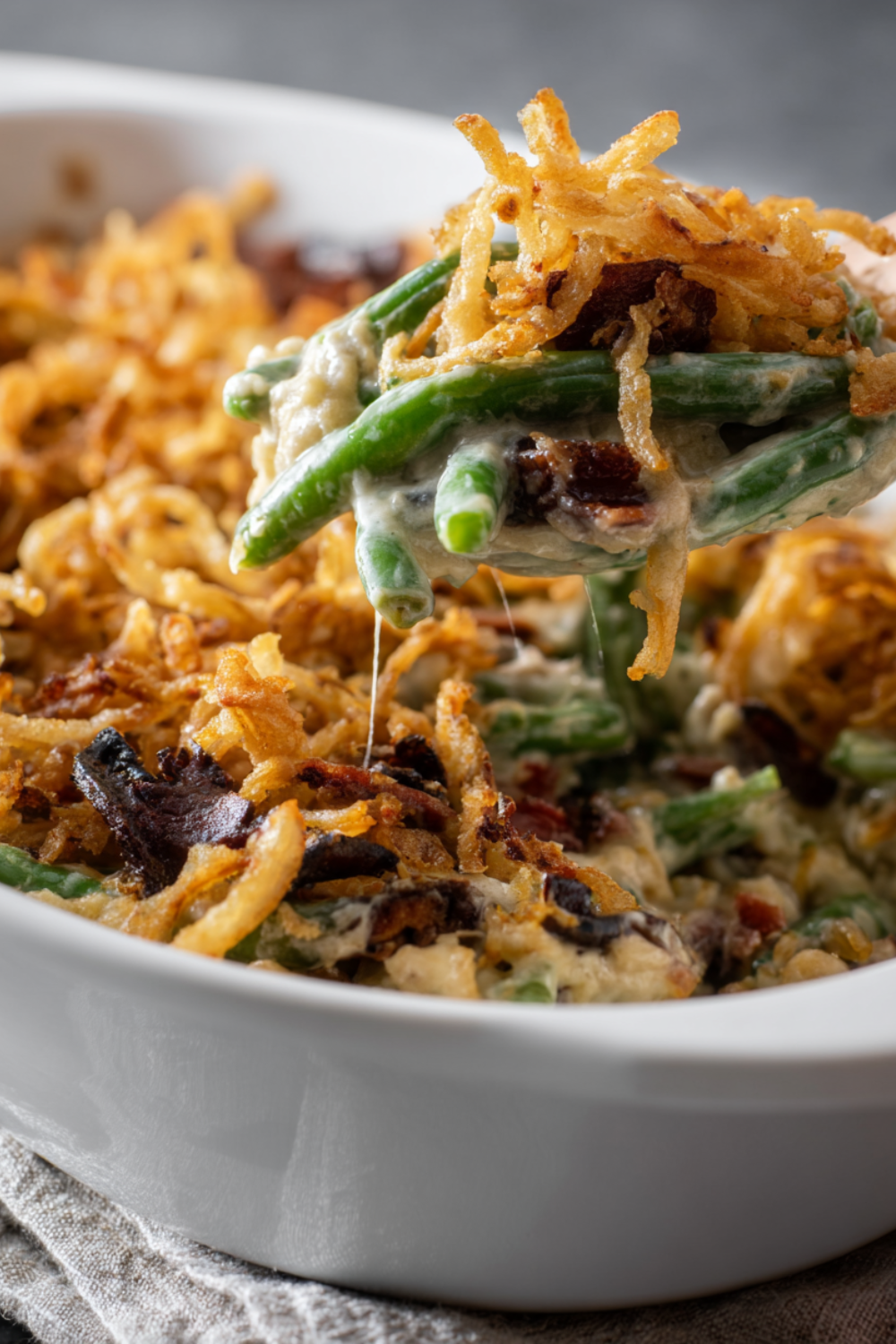 Gordon Ramsay Green Beans Casserole With Bacon Recipe