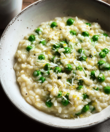 Gordon Ramsay Pea Risotto Recipe