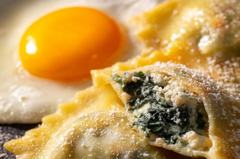 Gordon Ramsay-Style Egg Yolk Ravioli Recipe