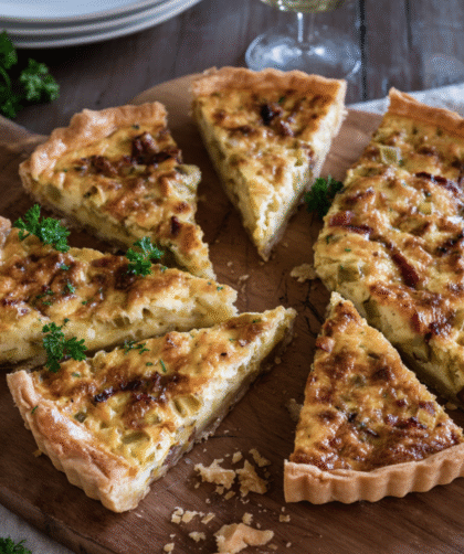 Gordon Ramsay’s Bacon and Leek Quiche Recipe