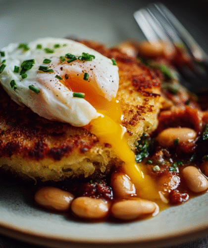 Gordon Ramsay’s Beans & Potato Cakes Recipe