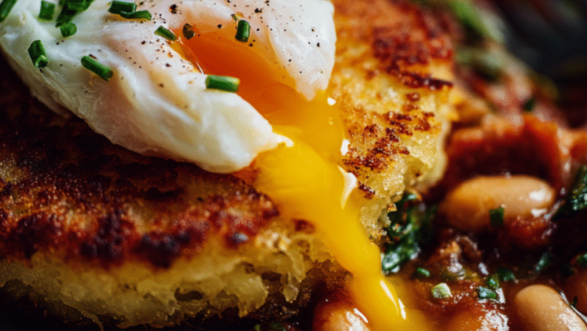 Gordon Ramsay’s Beans & Potato Cakes Recipe