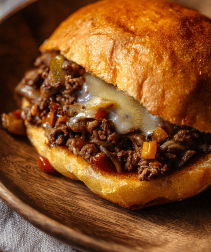 Gordon Ramsay’s Philly Cheesesteak Sloppy Joes Recipe
