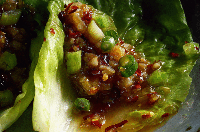 Gordon Ramsay’s Chili Beef Lettuce Wraps Recipe