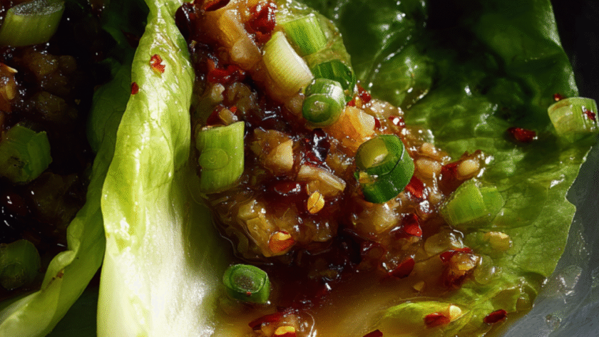 Gordon Ramsay’s Chili Beef Lettuce Wraps Recipe