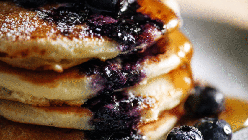 Gordon Ramsay’s Blueberry Ricotta Pancakes Recipe